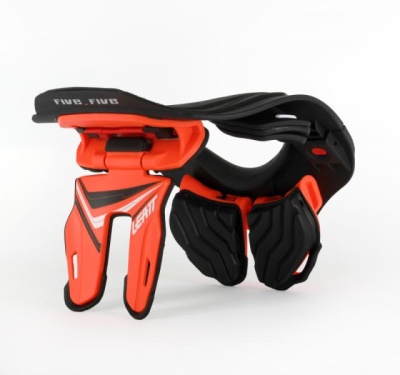 Защита шеи подростковая Leatt GPX 5.5 Brace Junior Orange/Black фото в интернет-магазине FrontFlip.Ru