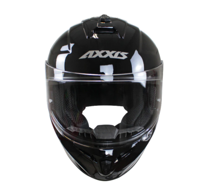 AXXIS FF112C Draken S Solid шлем черный фото в интернет-магазине FrontFlip.Ru