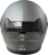 Снегоходный шлем с электроподогревом визора AiM JK906 Grey Metal фото в интернет-магазине FrontFlip.Ru
