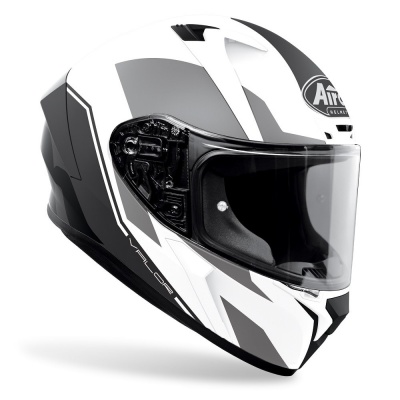AIROH шлем интеграл VALOR WINGS WHITE MATT фото в интернет-магазине FrontFlip.Ru