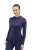BRUBECK Футболка женская зональная DRY длинный рукав джинсы/фиолетовый фото в интернет-магазине FrontFlip.Ru