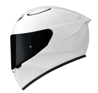 [SUOMY] Мотошлем TRACK-1 PLAIN, цвет Белый фото в интернет-магазине FrontFlip.Ru