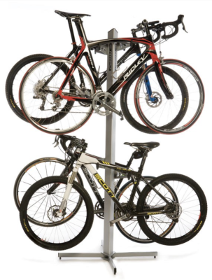 Стойка для хранения велосипеда Feedback Velo Cache 2 Bike Column Black (13984) фото в интернет-магазине FrontFlip.Ru