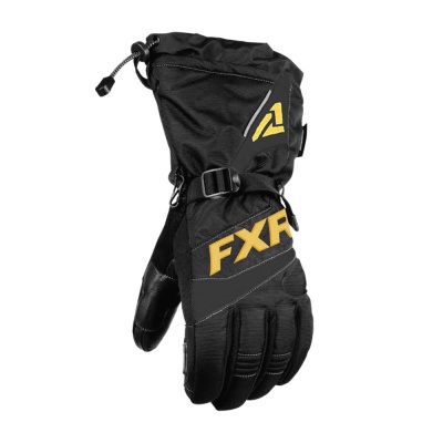Перчатки FXR Fuel   Black/Gold фото в интернет-магазине FrontFlip.Ru