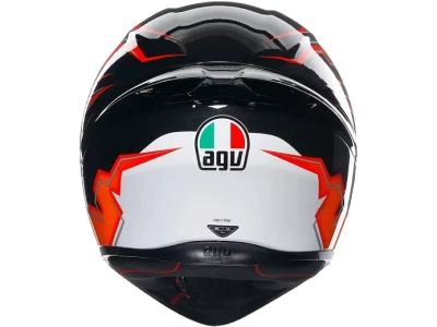 AGV Шлем K-1 E2206 KRIPTON BLACK/ORANGE фото в интернет-магазине FrontFlip.Ru