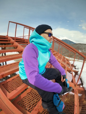 Худи SNOWBRO Шон Mint/Purple фото в интернет-магазине FrontFlip.Ru