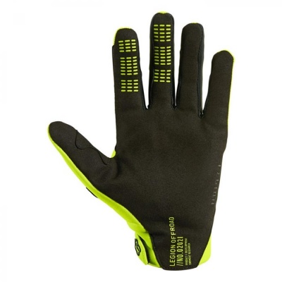Мотоперчатки Fox Legion Thermo Glove Flow Yellow 2021 фото в интернет-магазине FrontFlip.Ru