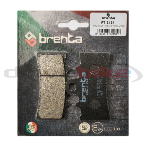 [BRENTA] Тормозные колодки FT 3154 Organic фото в интернет-магазине FrontFlip.Ru