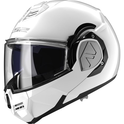 Шлем LS2 FF906 ADVANT SOLID White фото в интернет-магазине FrontFlip.Ru