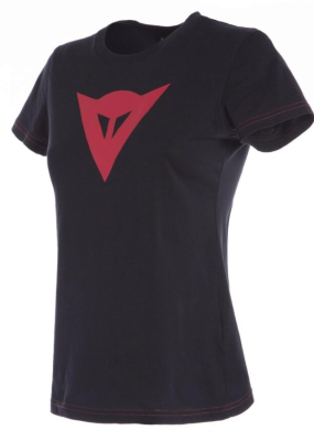DAINESE Футболка Demon Lady T-Shirt Black/Red фото в интернет-магазине FrontFlip.Ru