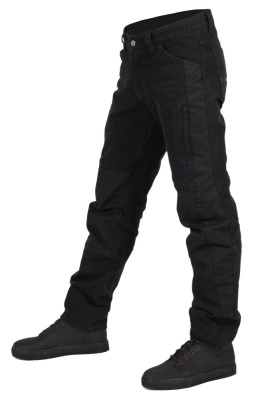 Мотоштаны мужские INFLAME SCORP, цвет черный фото в интернет-магазине FrontFlip.Ru