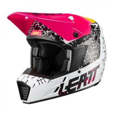 Мотошлем подростковый Leatt Moto 3.5 Jr Helmet Skull 2021 фото в интернет-магазине FrontFlip.Ru