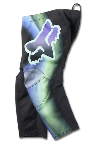 Мотоштаны детские Fox 180 Toxsyk Kids Pant Black фото в интернет-магазине FrontFlip.Ru