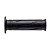 [ARIETE] Ручки руля (комплект) YAMAHA style #3 22-25мм/120мм, открытые, цвет Черный