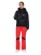 SNOW HEADQUARTER Снегоходный костюм женский B096 Красно-черный фото в интернет-магазине FrontFlip.Ru
