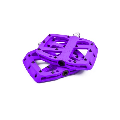 Педали E Thirteen Base Flat Pedal Composite Eggplant (PD2USA-103) фото в интернет-магазине FrontFlip.Ru