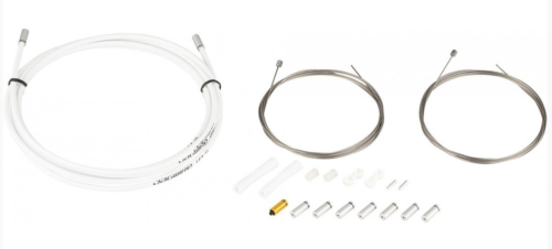 Набор рубашек и тросиков переключения Jagwire Sport Shift Kit 2X White (UCK314) фото в интернет-магазине FrontFlip.Ru