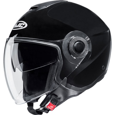 HJC Шлем i 40 METAL BLACK фото в интернет-магазине FrontFlip.Ru