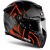 AIROH шлем интеграл GP500 SECTORS ORANGE MATT фото в интернет-магазине FrontFlip.Ru