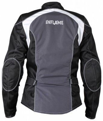 Куртка женская INFLAME ECSTASY текстиль, цвет серо-черный фото в интернет-магазине FrontFlip.Ru