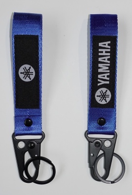 Лента для ключей короткая Yamaha синяя фото в интернет-магазине FrontFlip.Ru
