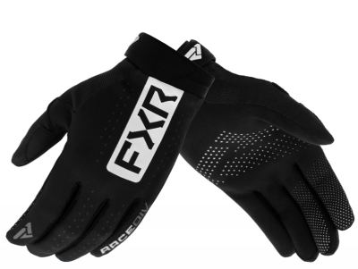 FXR MX Перчатки Reflex MX Glove 22 Black/White фото в интернет-магазине FrontFlip.Ru