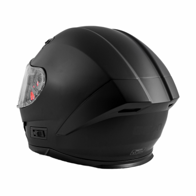 Шлем Beon B-503 MAT BLACK фото в интернет-магазине FrontFlip.Ru