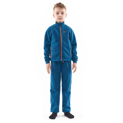 Dragonfly Детский флисовый костюм Blue Orange фото в интернет-магазине FrontFlip.Ru
