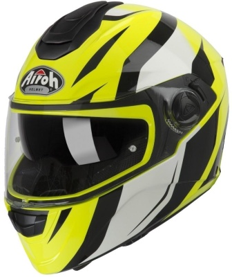 AIROH шлем интеграл ST301 TIDE YELLOW GLOSS фото в интернет-магазине FrontFlip.Ru