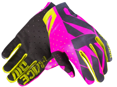 FXR MX Перчатки Slip on Lite MX 19 Elec Pink/Black фото в интернет-магазине FrontFlip.Ru