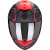 [SCORPION EXO] Мотошлем EXO-1400 AIR SPATIUM, цвет Серый Матовый/Красный Матовый фото в интернет-магазине FrontFlip.Ru
