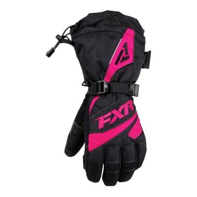 Перчатки FXR Fusion с утеплителем Black/Fuchsia фото в интернет-магазине FrontFlip.Ru