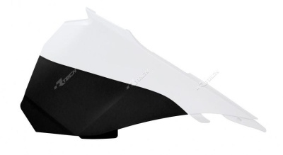 RTech Боковина воздушного фильтра SX85 13-17 бело-черная (moto parts) фото в интернет-магазине FrontFlip.Ru