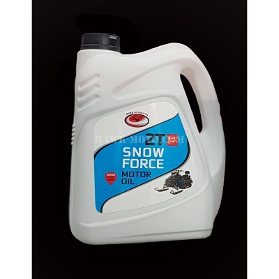 Масло моторное Snow Force 2T Motor Oil (4л пластик) фото в интернет-магазине FrontFlip.Ru