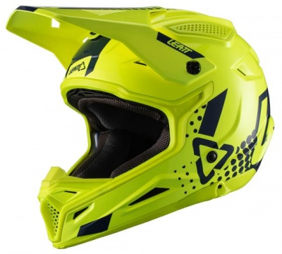 Мотошлем Leatt GPX 4.5 Helmet Lime фото в интернет-магазине FrontFlip.Ru