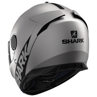 Шлем SHARK SPARTAN 1.2 BLANK MAT Anthracite фото в интернет-магазине FrontFlip.Ru