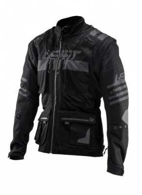 Мотокуртка Leatt GPX 5.5 Enduro Jacket Black фото в интернет-магазине FrontFlip.Ru