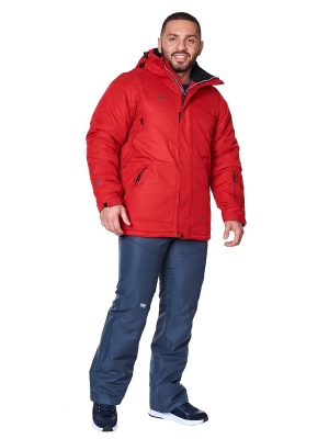 SNOW HEADQUARTER Горнолыжный костюм мужской A-8162 Красный фото в интернет-магазине FrontFlip.Ru