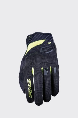 FIVE Перчатки RS3 EVO black/fluo yellow фото в интернет-магазине FrontFlip.Ru