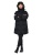 SNOW HEADQUARTER Зимняя куртка женская B-0113 Черный фото в интернет-магазине FrontFlip.Ru