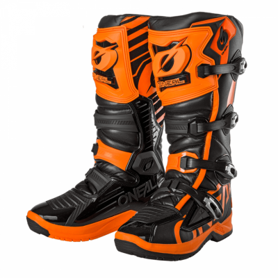 Мотоботы кроссовые  O'NEAL RMX мужской оранжевый/черный фото в интернет-магазине FrontFlip.Ru