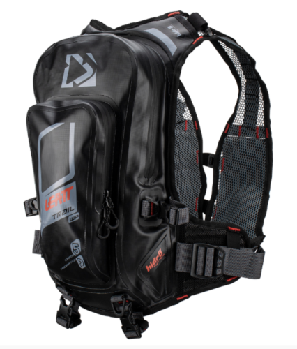 Рюкзак-гидропак Leatt Moto HydraDri WP 2.0 Titanium фото в интернет-магазине FrontFlip.Ru