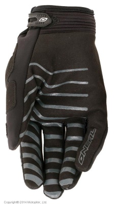 ONEAL Перчатки кроссовые неопреновые черные фото в интернет-магазине FrontFlip.Ru