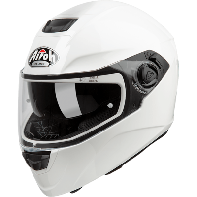 AIROH шлем интеграл ST301 COLOR WHITE GLOSS фото в интернет-магазине FrontFlip.Ru