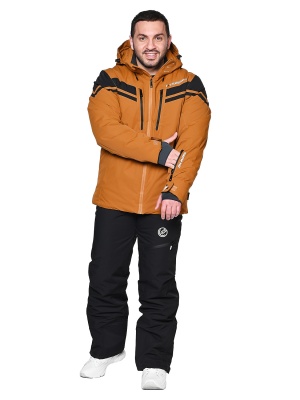 SNOW HEADQUARTER Горнолыжный костюм мужской A-8985 Песочный фото в интернет-магазине FrontFlip.Ru