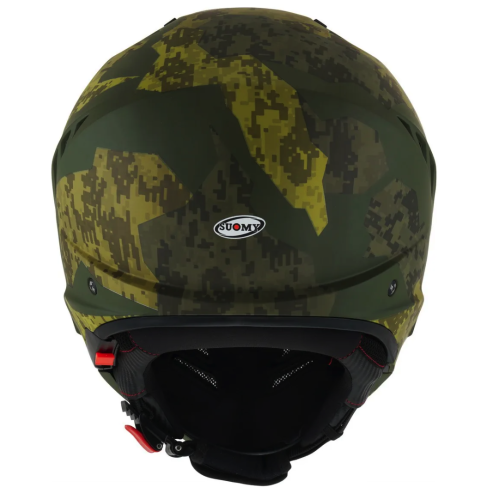 [SUOMY] Мотошлем ARMOR URBAN SQUAD CAMOUFLAGE, цвет Зеленый Матовый фото в интернет-магазине FrontFlip.Ru