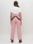 Полукомбинезон брюки горнолыжные женские розового цвета 66215R фото в интернет-магазине FrontFlip.Ru