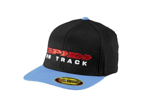 SPIDI Бейсболка FLEX CAP Black/Blue фото в интернет-магазине FrontFlip.Ru