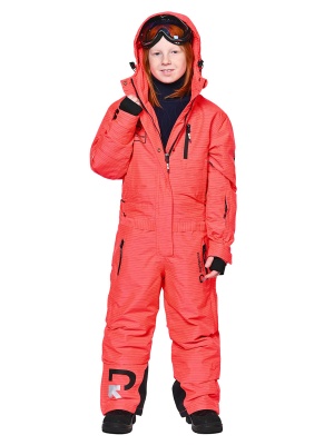 SNOW HEADQUARTER Снегоходный комбинезон для девочки T-9085 Коралловый фото в интернет-магазине FrontFlip.Ru