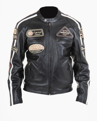 HAWK MOTO Куртка мужская BLACK SPACE фото в интернет-магазине FrontFlip.Ru